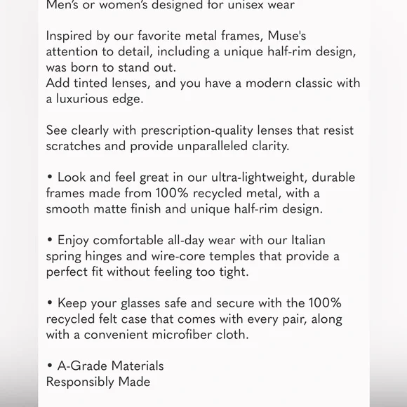 EleVen Venus Williams Muse NWOT Sunglasses WOTJ gold frame , Unisex, - Picture 7 of 7